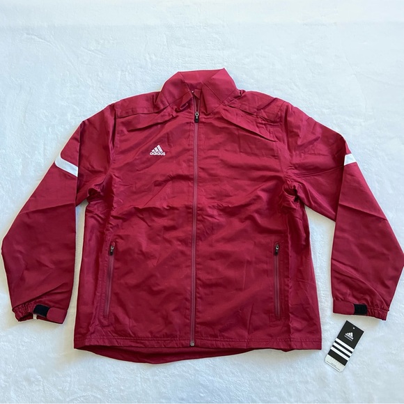 Men’s Adidas Full Zip Lightweight Jacket Large New - Picture 1 of 10